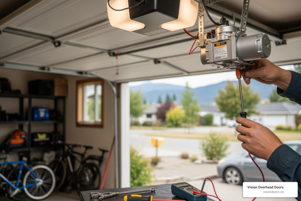 garage door opener repair enderby bc