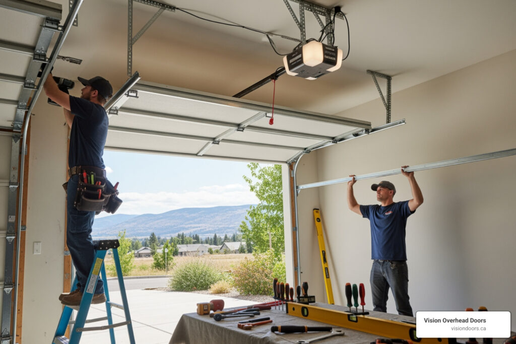 garage door opener installation vernon bc