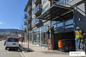 residential commercial overhead door installation in vernon, bc