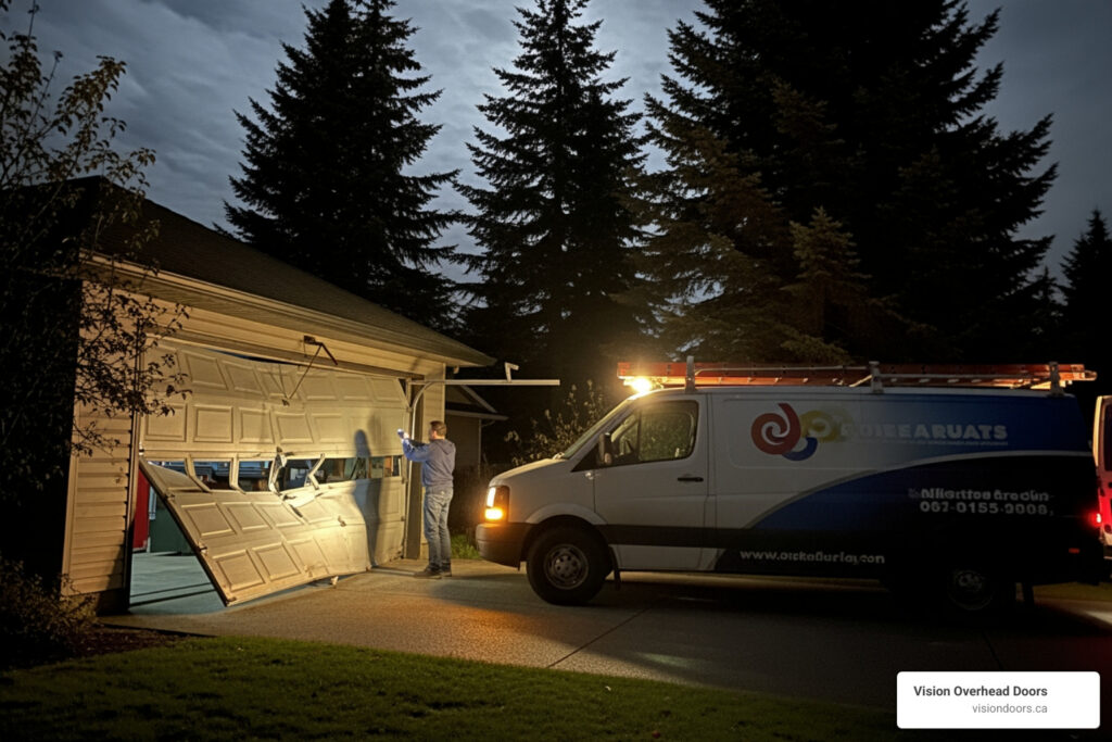 emergency garage door services armstrong bc