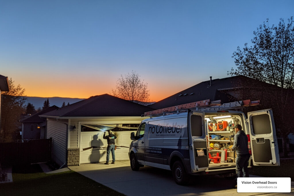 emergency garage door services kelowna bc
