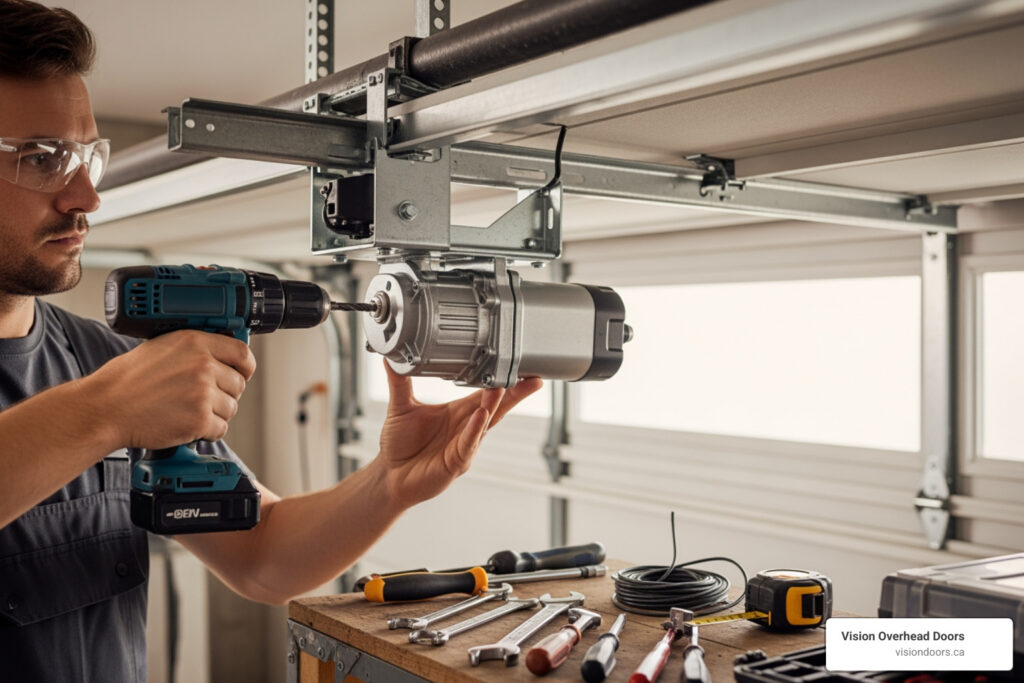 best garage door opener installation in vernon, bc