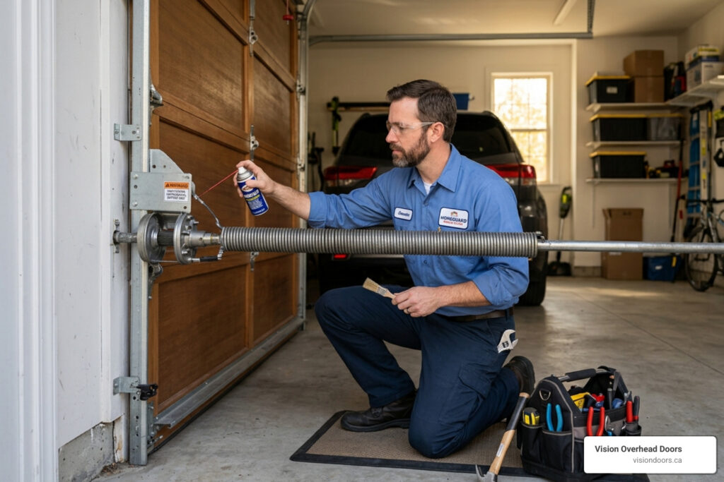 can you extend the life of your garage door springs