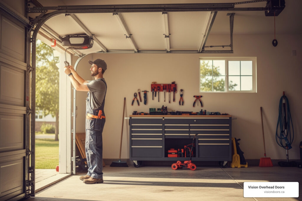 Looking for a company that offers garage door openers with installation in Kelowna.