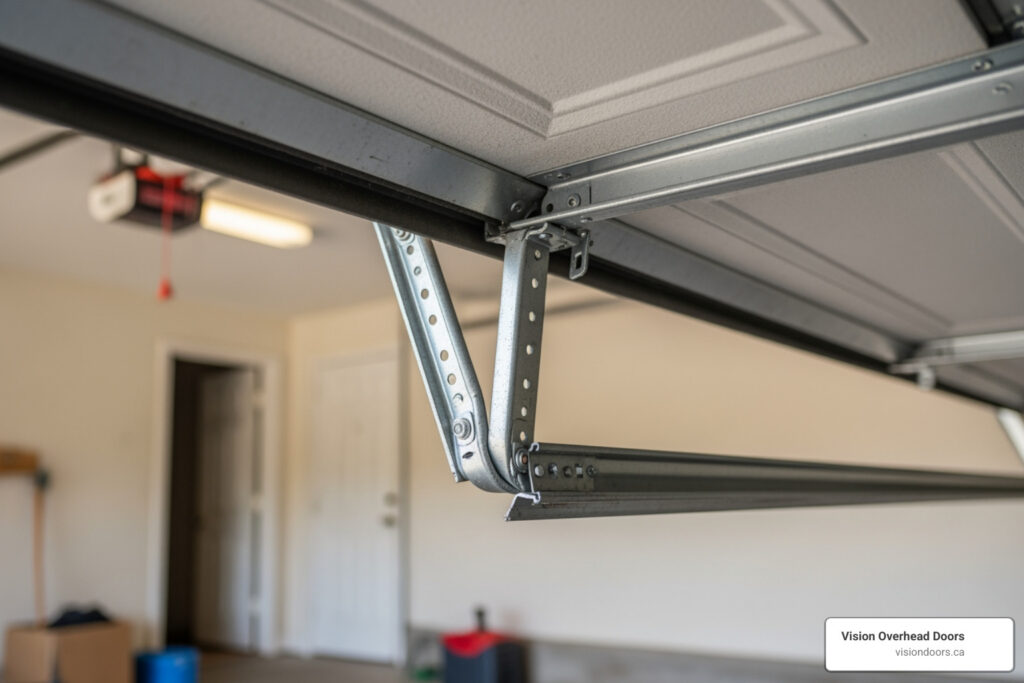 how bent or damaged tracks affect your garage door