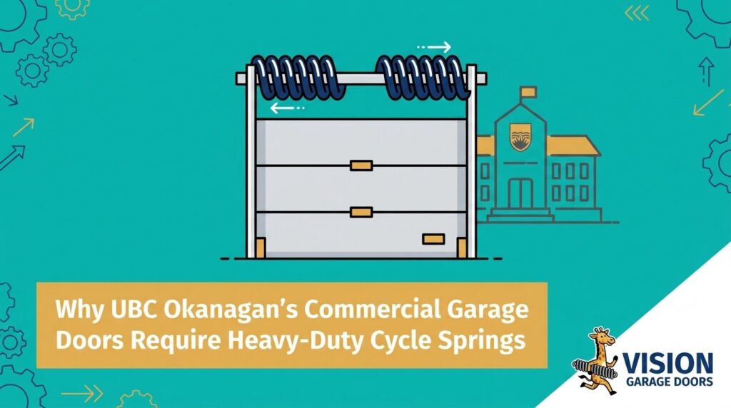 Why UBC Okanagan's Commercial Garage Doors Require Heavy-Duty Cycle Springs — featured image