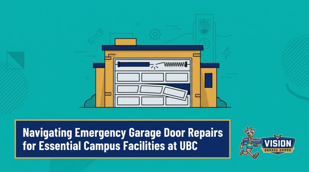 Navigating Emergency Garage Door Repairs for Essential Campus Facilities at UBC — featured image