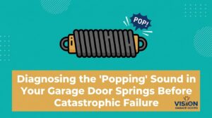 Diagnosing the 'Popping' Sound in Your Garage Door Springs Before Catastrophic Failure — featured image