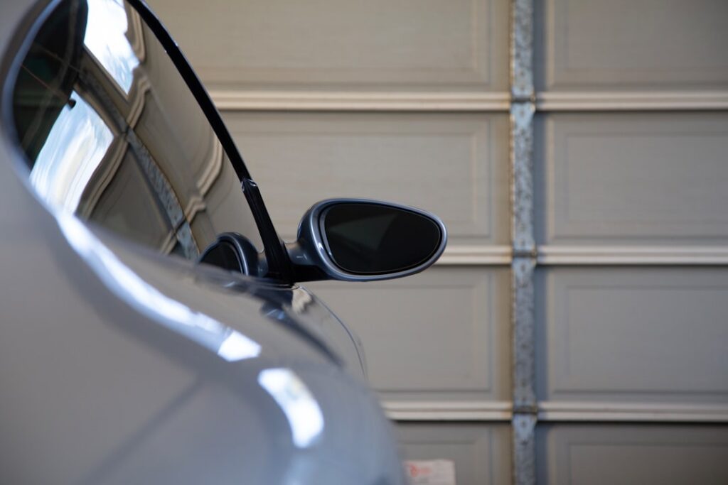 manual garage door conversion to automatic in Okanagan Valley home