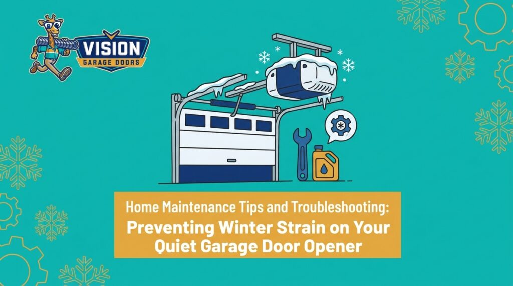 Home Maintenance Tips and Troubleshooting: Preventing Winter Strain on Your Quiet Garage Door Opener — featured image
