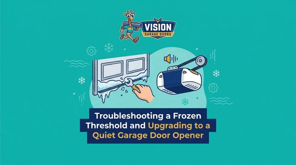 Troubleshooting a Frozen Threshold and Upgrading to a Quiet Garage Door Opener — featured image